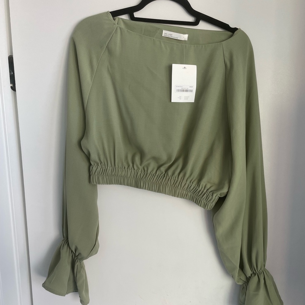 Oak + Fort Green Cropped Top